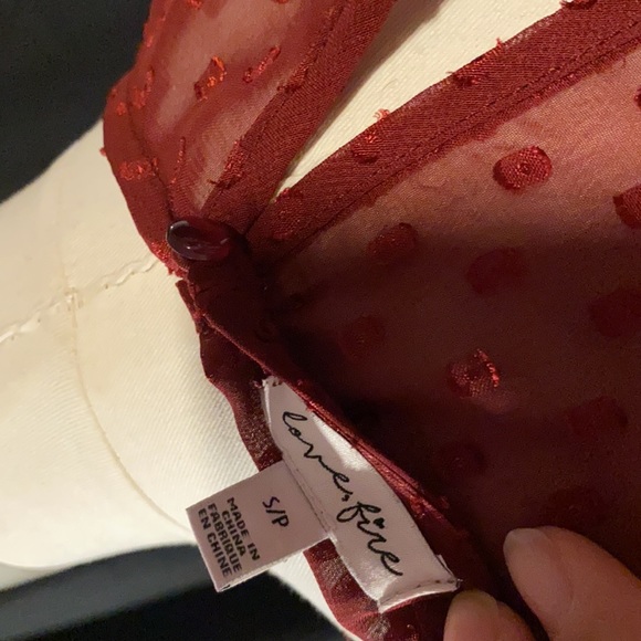 Mesh polka dot top - Picture 3 of 3